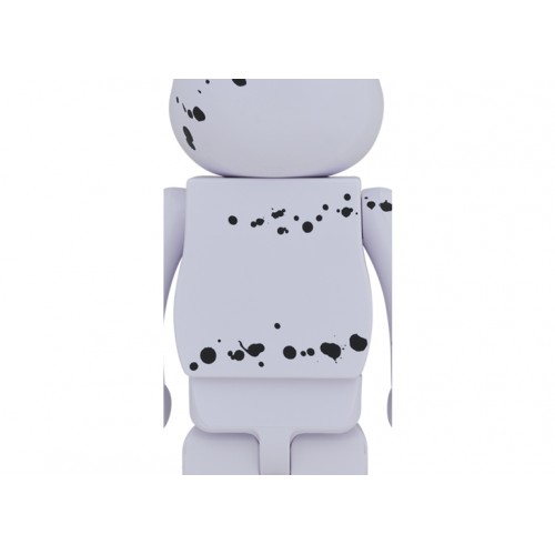 Оригинальная большая фигурка Bearbrick x Nas x APPLEBUM 1000% White - 70см