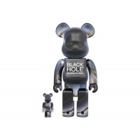 Набор фигурок (7см и 28см) Bearbrick x NASA Black Hole 100% & 400% Set