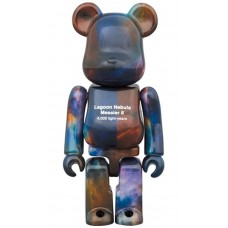 Bearbrick x NASA Hubble Space Telescope Lagoon Nebula (Messier 8) 100% & 400% Set
