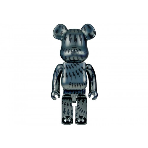 Оригинальная большая фигурка Bearbrick x Neil Barrett 1000% Dark Blue - 70см