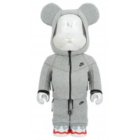 Большая фигурка (70см) Bearbrick x Nike Tech Fleece N98 1000%