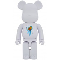 Bearbrick x Nujabes Hydeout Logo 1000%