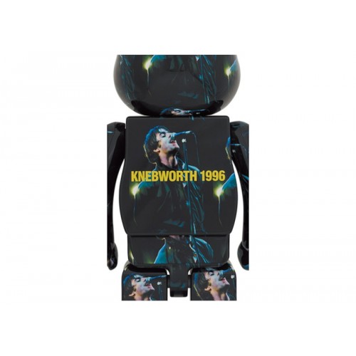 Оригинальная большая фигурка Bearbrick x Oasis Knebworth 1996 (Liam Gallagher) 1000% - 70см