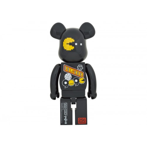 Оригинальная большая фигурка Bearbrick x Pac-Man x Grafflex x 9090 x S.H.I.P & Crew 1000% - 70см
