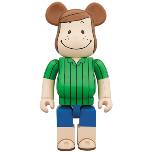 Оригинальная большая фигурка Bearbrick x Peanuts Peppermint Patty 1000% Multi - 70см