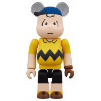 Bearbrick x Peanuts x MLB New York Mets Charlie Brown 100% & 400% Set