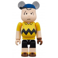 Bearbrick x Peanuts x MLB New York Mets Charlie Brown 100% & 400% Set