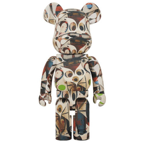 Оригинальная большая фигурка Bearbrick x Phil Frost 1000% Multi - 70см
