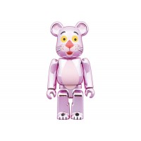 Bearbrick x Pink Panther 100% & 400% Set Chrome Ver.