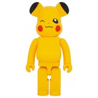 Большая фигурка (70см) Bearbrick x Pokémon Pikachu Female Ver. 1000% Yellow