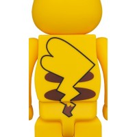 Bearbrick x Pokémon Pikachu Female Ver. 400% Yellow