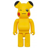 Фигурка (28см) Bearbrick x Pokémon Pikachu Female Ver. 400% Yellow