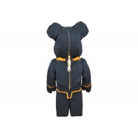 Bearbrick x Porter Tanker 100% & 400% Set Iron Blue