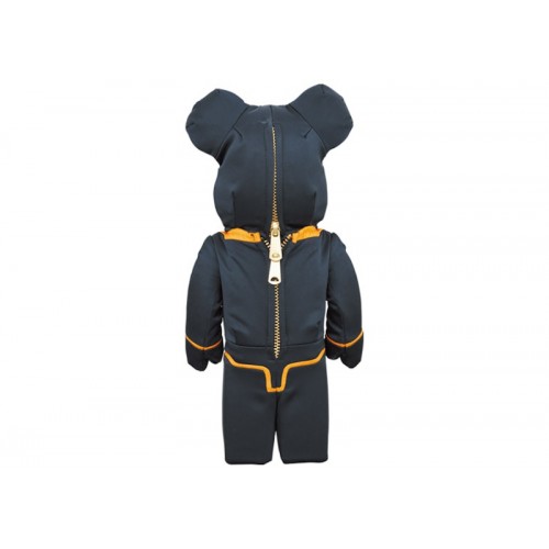Оригинальный набор фигурок Bearbrick x Porter Tanker 100% & 400% Set Iron Blue - 7см и 28см