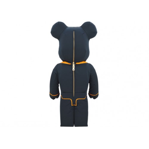 Оригинальная большая фигурка Bearbrick x Porter Tanker 1000% Iron Blue - 70см