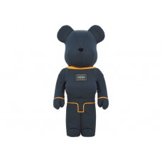 Большая фигурка (70см) Bearbrick x Porter Tanker 1000% Iron Blue