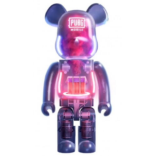 Оригинальная большая фигурка Bearbrick x PUBG Mobile Air Drop 1000% - 70см