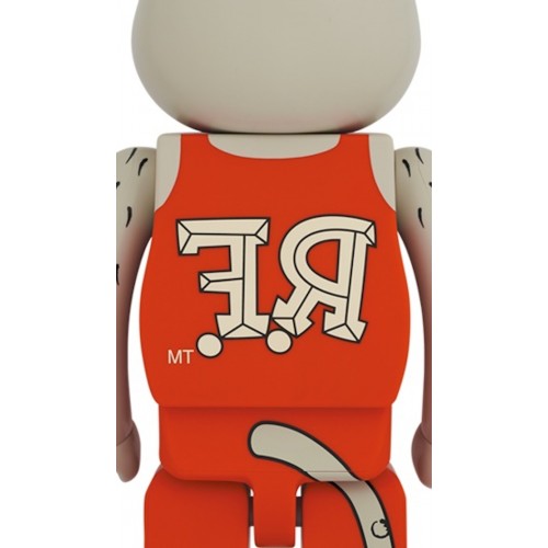 Оригинальная большая фигурка Bearbrick x Rat Fink 1000% Gray Ver. - 70см
