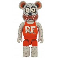 Bearbrick x Rat Fink 1000% Gray Ver.