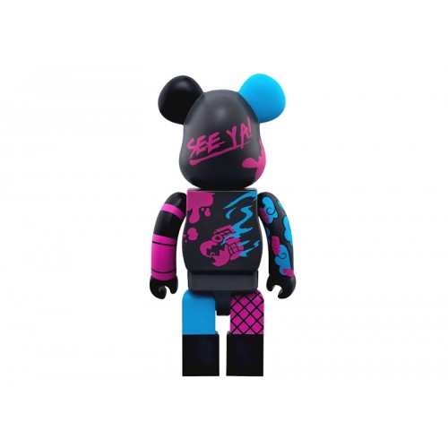 Оригинальный набор фигурок Bearbrick x Riot Games Jinx 100% & 400% Set - 7см и 28см