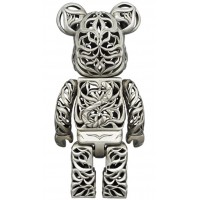 Bearbrick x Royal Selangor Tiger 400% Silver