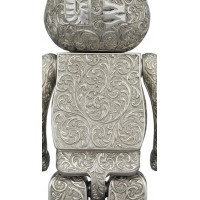 Bearbrick x Royal Selangor x BAPE Shark 400% Silver