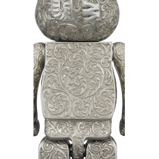 Bearbrick x Royal Selangor x BAPE Shark 400% Silver