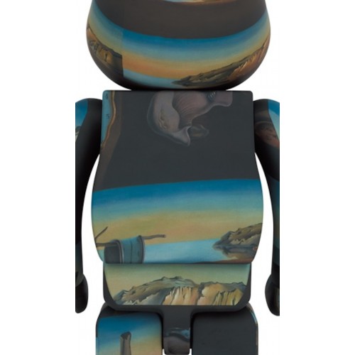 Оригинальная большая фигурка Bearbrick x Salvador Dali The Persistence of Memory 1000% - 70см