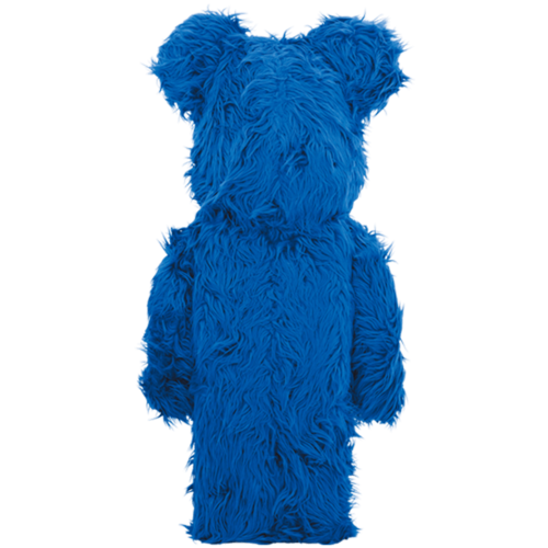 Оригинальная большая фигурка Bearbrick x Sesame Street Cookie Monster Costume Ver. 1000% - 70см