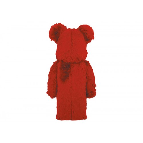 Оригинальная большая фигурка Bearbrick x Sesame Street Elmo Costume Ver. 2 1000% - 70см