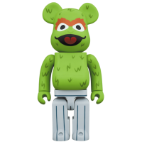 Bearbrick x Sesame Street Oscar The Grouch 1000% Multi