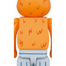 Bearbrick x Sesame Street Oscar the Grouch (The Original Orange Fur Ver.) 100% & 400% Set