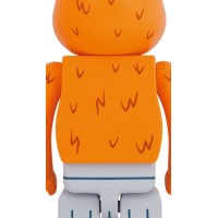 Bearbrick x Sesame Street Oscar the Grouch (The Original Orange Fur Ver.) 1000%