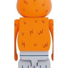 Bearbrick x Sesame Street Oscar the Grouch (The Original Orange Fur Ver.) 1000%
