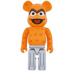 Большая фигурка (70см) Bearbrick x Sesame Street Oscar the Grouch (The Original Orange Fur Ver.) 1000%