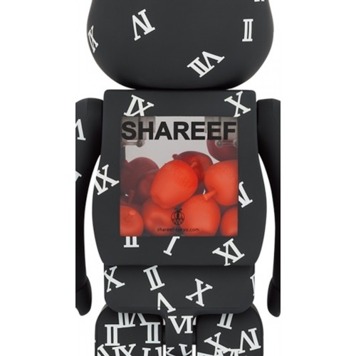 Оригинальная большая фигурка Bearbrick x SHAREEF 1000% - 70см