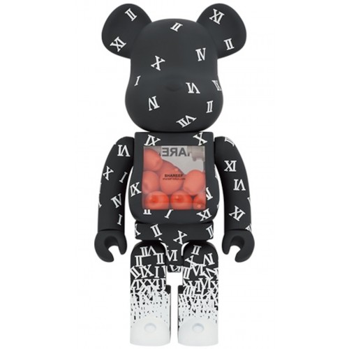 Оригинальная большая фигурка Bearbrick x SHAREEF 1000% - 70см