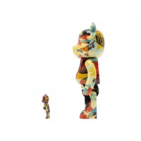 Bearbrick x Shepard Fairey Obey DesignerCon 2022 Exclusive 100% & 400% Set