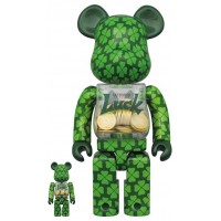 Набор фигурок (7см и 28см) Bearbrick x Skydance Animations Luck 100% & 400% Set