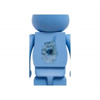 Bearbrick x Snarkitecture x BLACKRAINBOW 1000% Blue Version