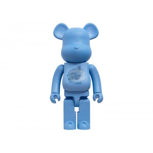Оригинальная большая фигурка Bearbrick x Snarkitecture x BLACKRAINBOW 1000% Blue Version - 70см