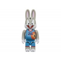 Bearbrick x Space Jam: A New Legacy Rabbrick Bugs Bunny 100% & 400% Set Grey