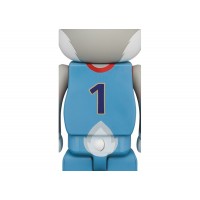 Bearbrick x Space Jam: A New Legacy Rabbrick Bugs Bunny 100% & 400% Set Grey