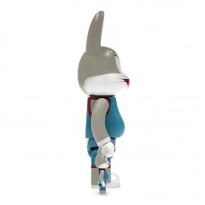 Bearbrick x Space Jam: A New Legacy Rabbrick Bugs Bunny 100% & 400% Set Grey