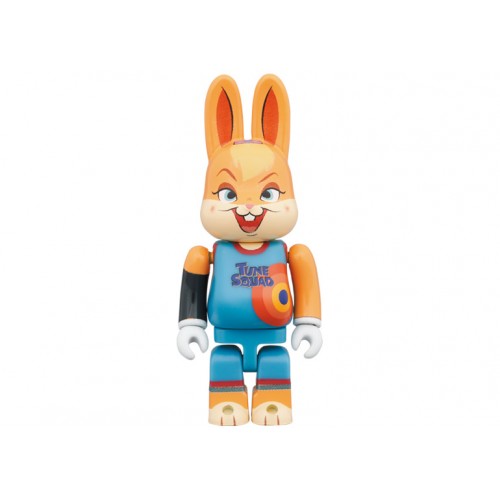 Оригинальный набор фигурок Bearbrick x Space Jam: A New Legacy Rabbrick Lola Bunny 100% & 400% Set - 7см и 28см
