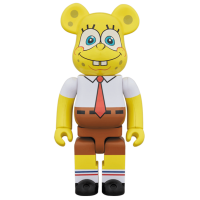 Большая фигурка (70см) Bearbrick x Spongebob Squarepants 2018 Version 1000% Multi