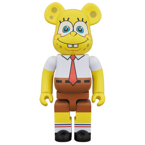 Оригинальная большая фигурка Bearbrick x Spongebob Squarepants 2018 Version 1000% Multi - 70см
