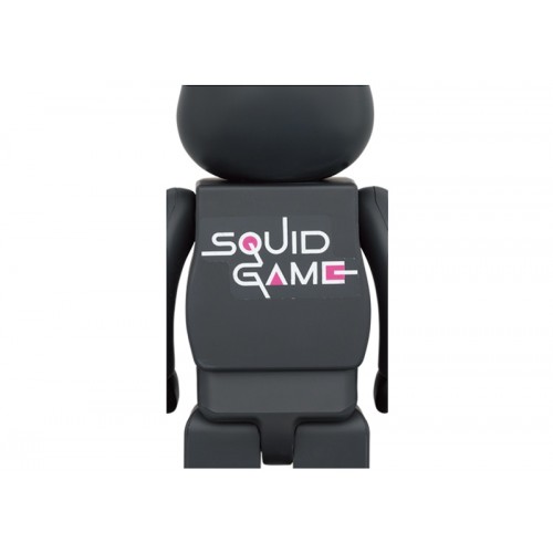 Оригинальная большая фигурка Bearbrick x Squid Game Front Man 1000% - 70см