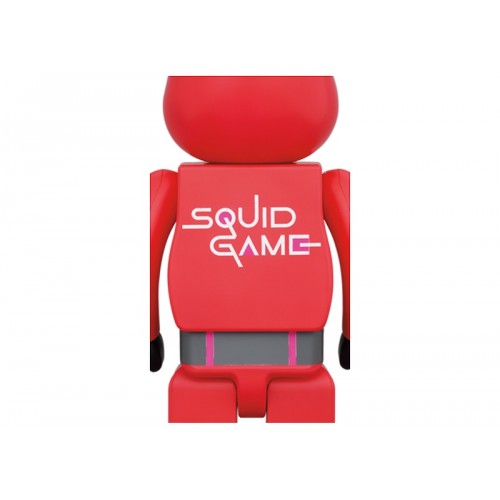Оригинальная большая фигурка Bearbrick x Squid Game Guard (Circle) 1000% - 70см