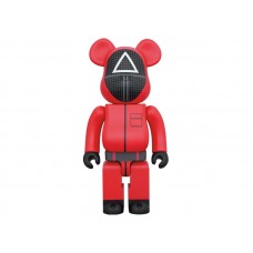 Большая фигурка (70см) Bearbrick x Squid Game Guard (Triangle) 1000%